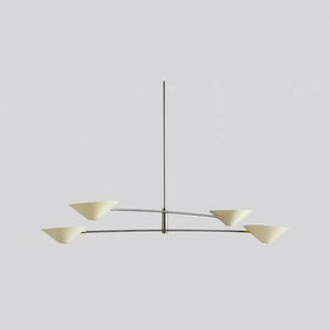 Lámpara Colgante LED Nórdica Moderna de Hierro, Estilo Industrial, Regulable, Alto CRI 95, para Bar, Hotel, Venta al Por Mayor - Product Image 4