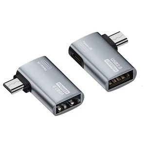 <span class=keywords><strong>OTG</strong></span> Adapter cho điện thoại Android máy tính bảng 90 độ trái/Phải góc máy chủ mới Micro <span class=keywords><strong>USB</strong></span> nguồn điện tương thích lửa TV Stick - Product Image 1