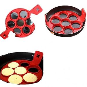 Nonstick Silicone Egg Cooker Kitchen Baking Cheese Pancake Maker for Fried Egg Ring Egg Tools - Product Image 2