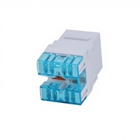 K&R-9310 Aletsiz 6 CAT6 Ağ Modülü Gigabit Hızlı Altın Kaplama PC/Kalay-fosfor Bronz Panel Bilgisayar Soketi Beyaz