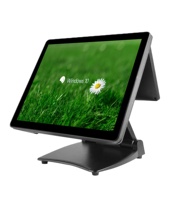 SysePOS S1 Новый дизайн 15 дюймов складной алюминиевый корпус кассовый аппарат с Windows OS емкостный сенсорный экран точки продажи