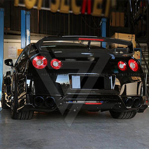 Labbro posteriore in fibra di carbonio Top Secret Style per <span class=keywords><strong>Nissan</strong></span> <span class=keywords><strong>GTR</strong></span> R35 - Product Image 3