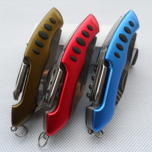 Couteau pliant multifonctionnel en acier inoxydable 91 mm, outil de survie en plein air, utilisation en camping et en milieu sauvage - Product Image 3