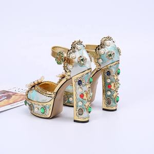 <span class=keywords><strong>Sandali</strong></span> Estivi da Donna in Vera Pelle 2020 <span class=keywords><strong>Sandali</strong></span> Gladiatore Romani con Tacco Spesso 14cm <span class=keywords><strong>Sandali</strong></span> con Piattaforma da Donna Taglie Grandi <span class=keywords><strong>42</strong></span> 43 - Product Image 4