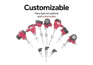 Op flens gemonteerde explosieveilige, vlambestendige intelligente temperatuurtransmitter met display - Product Image 3