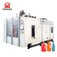 Machine automatique de fabrication de bouteilles de lessive en plastique, machine de soufflage de bouteilles de savon liquide, contenants de nettoyage en HDPE