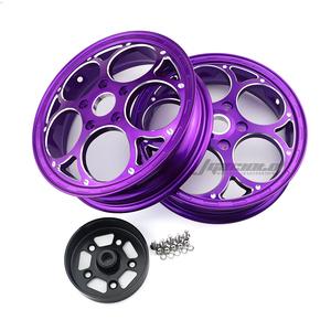 Cerchi Ruota in Alluminio CNC per Moto Accessori Telaio Mozzo Anteriore Posteriore Nero per VESPA SPRINT PRIMAVERA 50/150 2013-2024 - Product Image 5