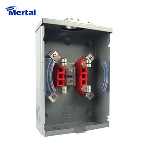 Prise de compteur monophasé / Socle de compteur ISO 9001 Factory Watt 125 ampères - Product Image 2