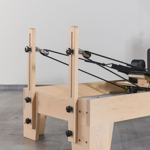 อุปกรณ์ออกกำลังกาย Wood Pilate คุณภาพสูง รุ่น Best Maple Reformer ทำจากไม้เมเปิล ขายดี รุ่น MW01 ไม้เมเปิลแคนาดาเกรดพรีเมียม F - Product Image 3