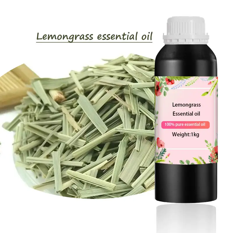 Wholesale OEM ODM Lemongrass Essential Oil Concentrate Perfume Essential Oils for Car Freshener Diffuser Fragrance Body Care