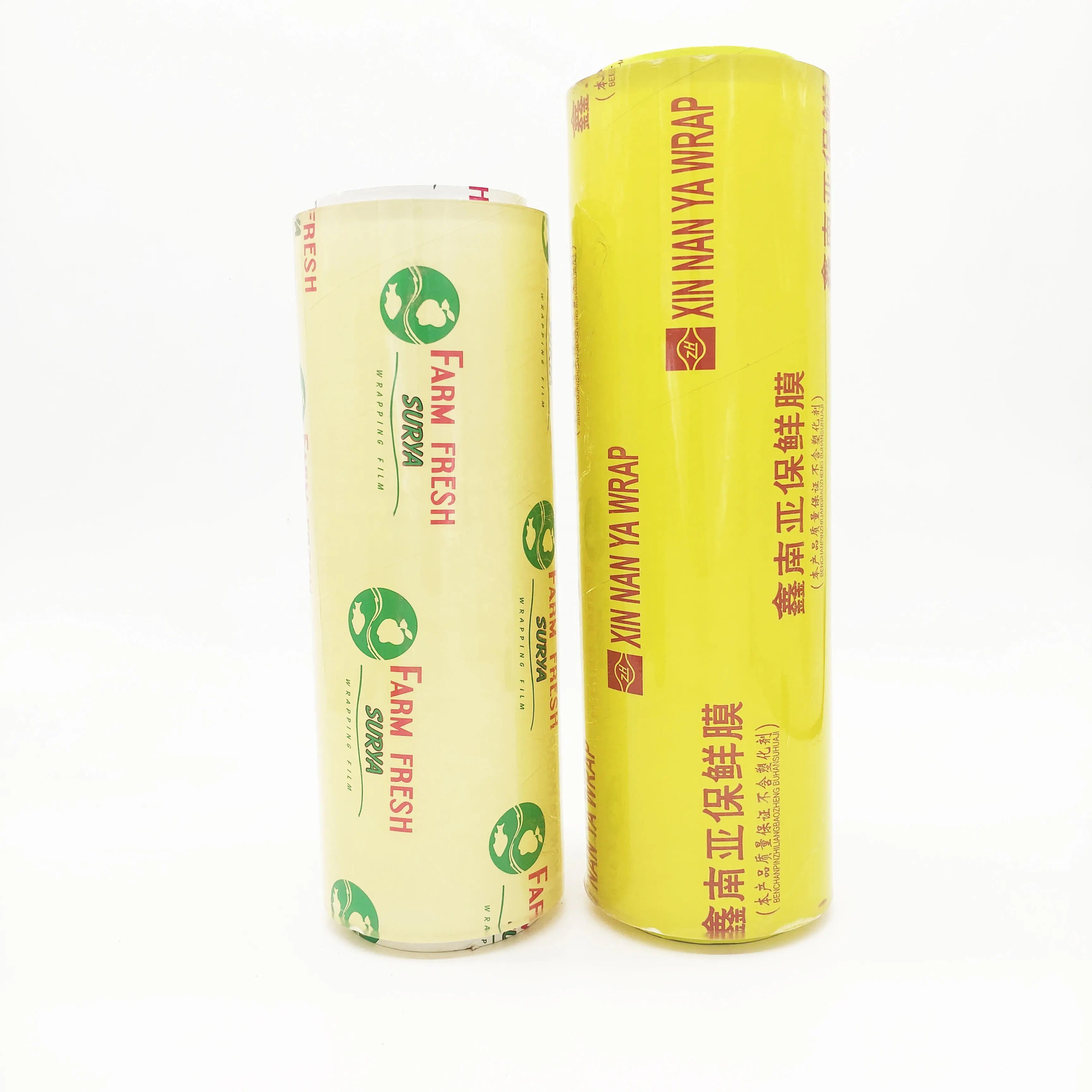 Film alimentaire étirable, rouleau plastique de stockage de 35mm, film auto-adhésif pour sucre, icumsa, 45 rouleaux, film étirable