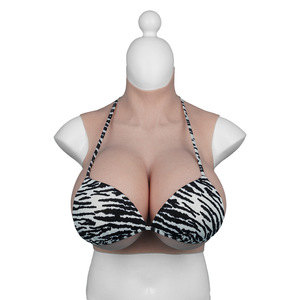 Prothèses mammaires en silicone et coton ultra-douces et confortables, légères, avec airbag, extra-larges, pour travestis et drag queens - Product Image 2
