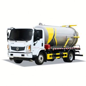 Camion-citerne à vide diesel Dongfeng 4x2 Euro 6, équipé d'une fonction de séparation des eaux usées, pour le transport des eaux usées de cuisine - Product Image 1