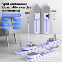 Barres de pompes pliables multifonctionnelles de style TikTok, modèle JH-1191, 2,8 kg, à retour automatique, pour entraînement de base et fitness