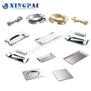 XINGPAI support acrylique de haute qualité support de carte en aluminium gaufré support de <span class=keywords><strong>menu</strong></span> pour restaurant buffet - Product Image 1