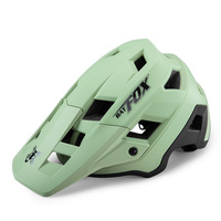 Casque de VTT double usage CPSC/EN1078/CE Batfox, réglable, PC+EPS, léger, pour adulte, avec visière, technique, durable, pour la pratique du VTT