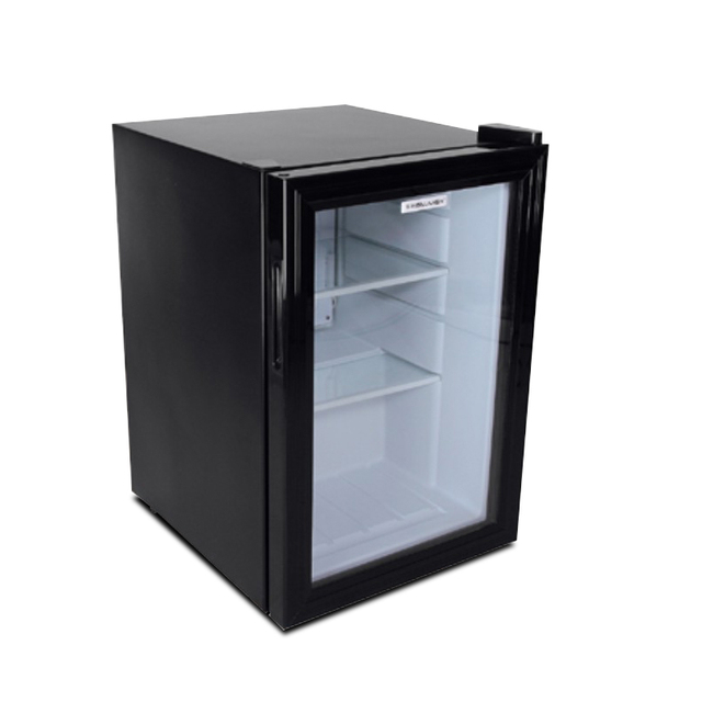 62L Stainless Steel Mini Beverage Cooler Counter Top Energy Drink Small Fridge Minibar Modern Design Eco-Friendly