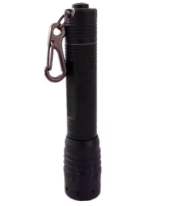 Kích thước nhỏ nhẹ màu đen hợp kim nhôm Đèn pin kiểm tra đuôi nút Zoomable Đèn pin ngọn đuốc - Product Image 2