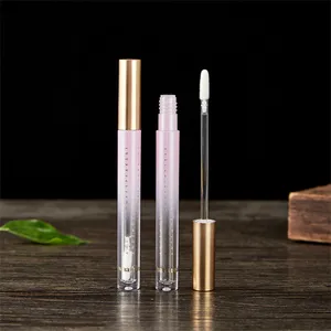 Hoge Kwaliteit Luxe Lipgloss Buizen Container Voor Cosmetica Met Aangepaste Logo 'S Groothandel