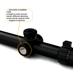 กล้องเล็ง BANGBANG ED 1.5-8X28 IR FFP  แบบอลูมิเนียม ขนาดหลอด 34 มม. พร้อมกระจก ED คุณภาพพรีเมียม สำหรับการล่าสัตว์และการฝึกซ้อมกลางแจ้ง - Product Image 6
