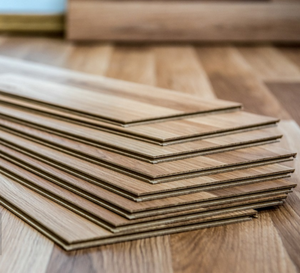 Barato HDF MDF u groove 12,3mm, suelo de parqueta laminada