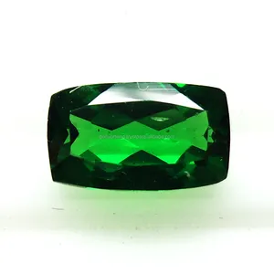 2x4mm Tsavorite Baguette Shape Faceted Loose Natural Stone Handmade DIY Gems Precious AAA Grade Natural Tsavorite Green Garnet