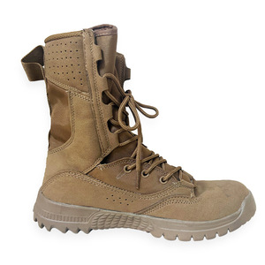 Bottes tactiques DF22 kaki pour hommes, hautes, en daim, respirantes, pour toutes les saisons, randonnée, alpinisme - Product Image 1