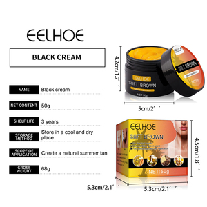 Eelhoe OEM Mousse Autoabbronzante Spray Rapido per Corpo e Viso, Crema Autoabbronzante, Fondotinta, Gel Riparatore Doposole all'Aloe Vera - Product Image 2