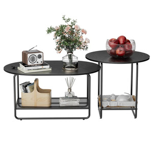 Cross-border best-selling coffee <b>table</b> for living room, home use, <b>small</b> apartment, modern minimalist sofa coffee <b>table</b>, light - Product Image 5