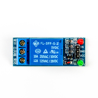 Module de relais KUONGSHUN à 1 canal, niveau bas, 5V, carte d'interface, bouclier, composant électronique pour Raspberry PI, déclenchement à bas niveau 5V