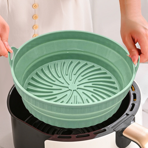 Revêtements Réutilisables en Silicone Alimentaire pour Friteuse à Air, Écologiques, Compatibles Four et Micro-ondes, pour Plaques et Plateaux de Cuisson - Product Image 2