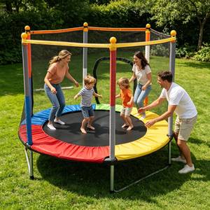 PPEN4-<span class=keywords><strong>Corral</strong></span> de juegos para bebés, Valla DE SEGURIDAD plegable de plástico para niños, corralito extra grande con alfombrilla - Product Image 1