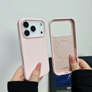 เคสซิลิโคนเหลวอย่างเป็นทางการ เคสแม่เหล็กสำหรับ iPhone 17 Air 17 16 15 14 13 12 11 Pro Max Plus 17 Pro Max ฝาหลังแม่เหล็กแบบนิ่ม - Product Image 4