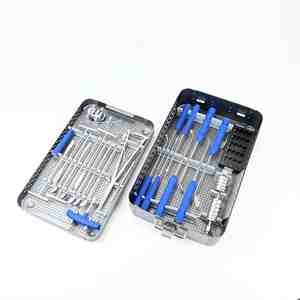 Hoge Kwaliteit Medische Orthopedische Wervelkolom Peek Lumbale <span class=keywords><strong>Tlif</strong></span>-Plif Kooi Lumbale Peek Kooi Wervelkolom Chirurgie Instrumentset - Product Image 3