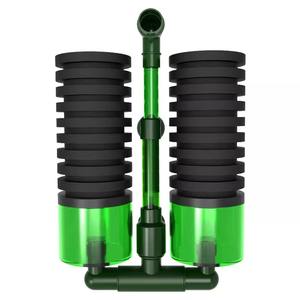 QS200A 에어 펌프 행 스타일의 새우 물고기 수족관 바이오 스폰지 필터 내구성 플라스틱 - Product Image 1