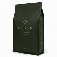 Sachet Doypack Personnalisé avec Logo pour Aliments pour Animaux, Refermable avec Fermeture Éclair, Emballage Plastique Qualité Alimentaire pour Friandises et Croquettes pour Chiens et Chats, Fenêtre Transparente, OEM