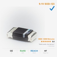 Diode Zener BZT52C5V6 BZT52B5V1 Série BZT52C-S SOD-123 3000 pièces par bobine Conforme RoHS pour projets de fabrication électronique