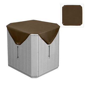 Air Conditioner Outdoor Unit <b>Cover</b> 600D Oxford Cloth Striped Waterproof Dust Protection 71x71cm 81x81cm 91x91cm Screw Fixing - Product Image 4