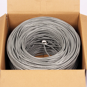 Cable de Red Ethernet Cat5e UTP 24AWG CCA (Cobre Revestido de Aluminio) 305m 1000ft en Caja para Instalación Interior de CCTV - Product Image 1