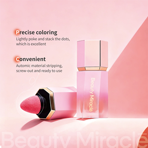 Usine de cosmétiques Blush liquide de jus à double usage personnalisé Cosmétiques naturels Blush visage sans marque longue durée - Product Image 3