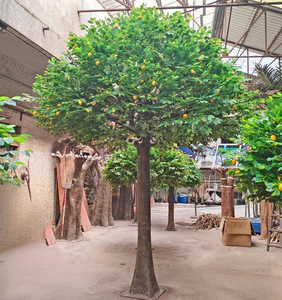 Decoraciones Temáticas de Árbol de Limón Artificial, Rama de Limón Artificial, Decoraciones para Fiestas, Árbol de Limón Pequeño - Product Image 3