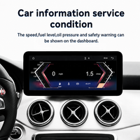 Radio Estéreo Android13 de 12.3 Pulgadas con 8+128GB, CarPlay Inalámbrico y Android Auto, DSP, para Mercedes-Benz A/GLA W176 X156 NTG4.5