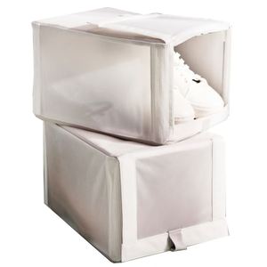 Caja Organizadora de Ropa para Armario, Fabricada con Tela Sofr, para Camisetas, Jeans, Pantalones y Camisas - Product Image 1