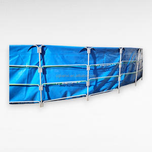 Duurzaam Pvc-Materiaal Bovengrondse Viskweekbak Duurzame Buitenvisvijver Aquacultuurapparatuur - Product Image 2