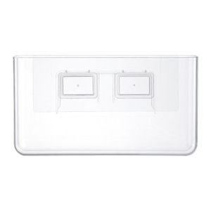 Wall Mounted Transparent Storage Box Rectangle No Lid For Home Bedside Multi Functional Small Size Large Size - Product Image 5