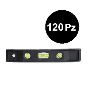 Torpedo <b>Level</b> 3 Bubbles 120 Pz Professional Construction Tool - Product Image 3