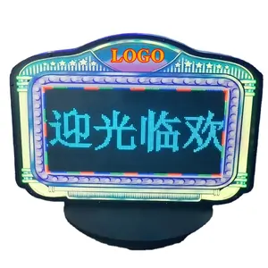 Factory price Led Message Light luminous board Gift Bottle presenter acrylic sign boards signs with screen