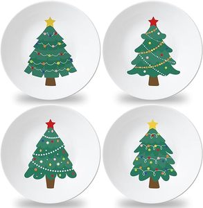 <span class=keywords><strong>Platos</strong></span> <span class=keywords><strong>de</strong></span> <span class=keywords><strong>Melamina</strong></span> con Diseño <span class=keywords><strong>de</strong></span> Árbol <span class=keywords><strong>de</strong></span> Navidad, Juego <span class=keywords><strong>de</strong></span> Vajilla Navideña Reutilizable, Plato <span class=keywords><strong>de</strong></span> <span class=keywords><strong>Melamina</strong></span> para las Fiestas <span class=keywords><strong>de</strong></span> Navidad, Apto para Lavavajillas, Plato <span class=keywords><strong>de</strong></span> Plástico Bonito - Product Image 2