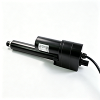 Actionneur linéaire DC robuste IP65 12/24/36/48V 10000N avec retour de position Hall/potentiomètre à course personnalisée pour l'automatisation industrielle