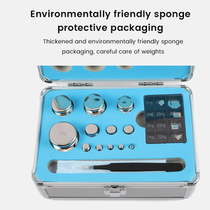 E1 E2 F1 F2 lớp 1mg-5kg không từ tính thép không gỉ hiệu chuẩn kiểm tra trọng lượng Bộ hộp - Product Image 5